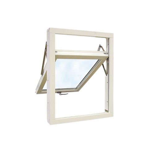 3-glas vridfnster med bgpost - aluminiumbekltt - Klicka p bilden fr att stnga